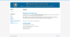 Desktop Screenshot of comlec.co.uk